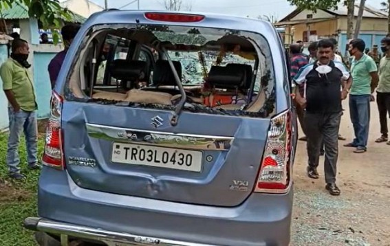 Miscreants Attacked BJP Mandal President in 'BJP's Style' Miscreants Attacked BJP Mandal President in 'BJP's Style'